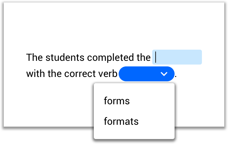 Cloze And Multiple Choice Text